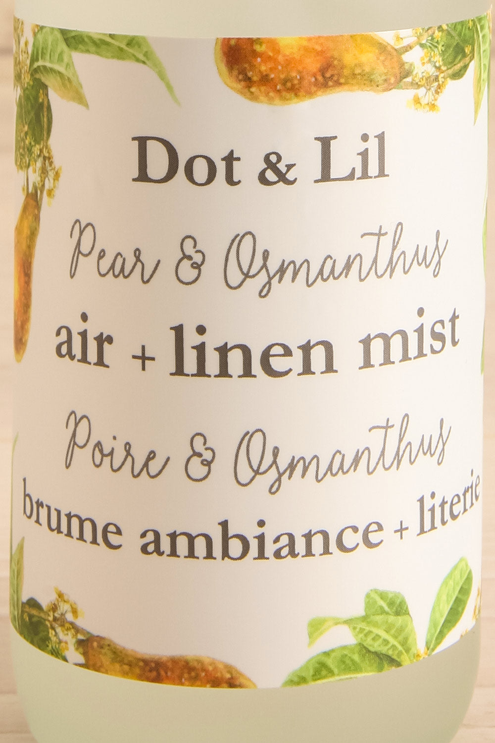 Pear & Osmanthus | Air & Linen Mist maison garçonne label
