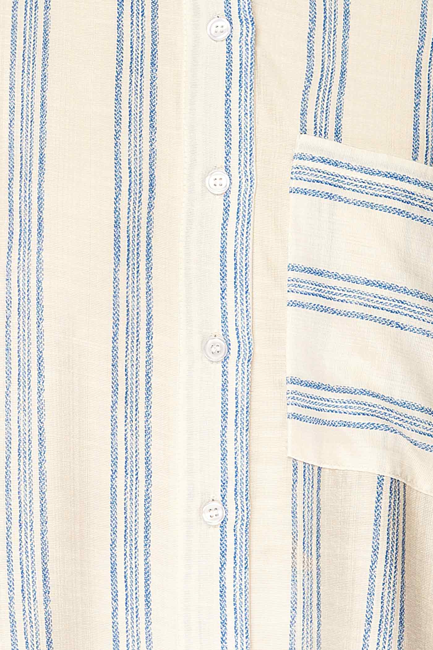 Prato | Striped Button-Down Long Sleeve Shirt