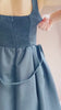 video person wearing Usagi Black A-Line Dress with Belt from Boutique 1861 