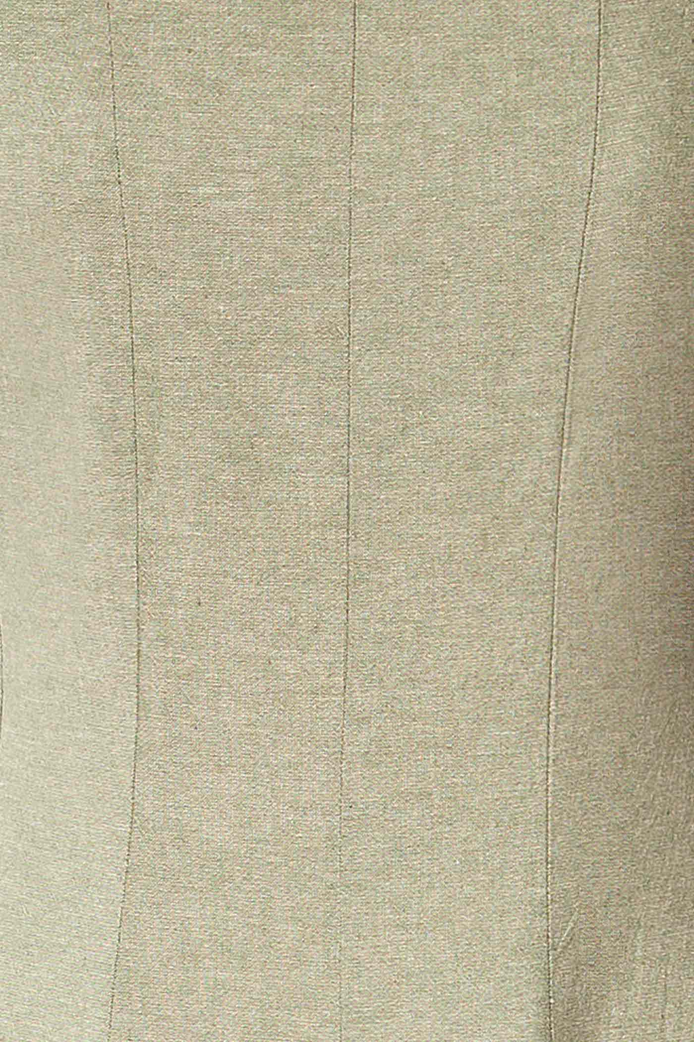 Puebla Sage Sleeveless Boat Neck Maxi Dress | La petite garçonne fabric 