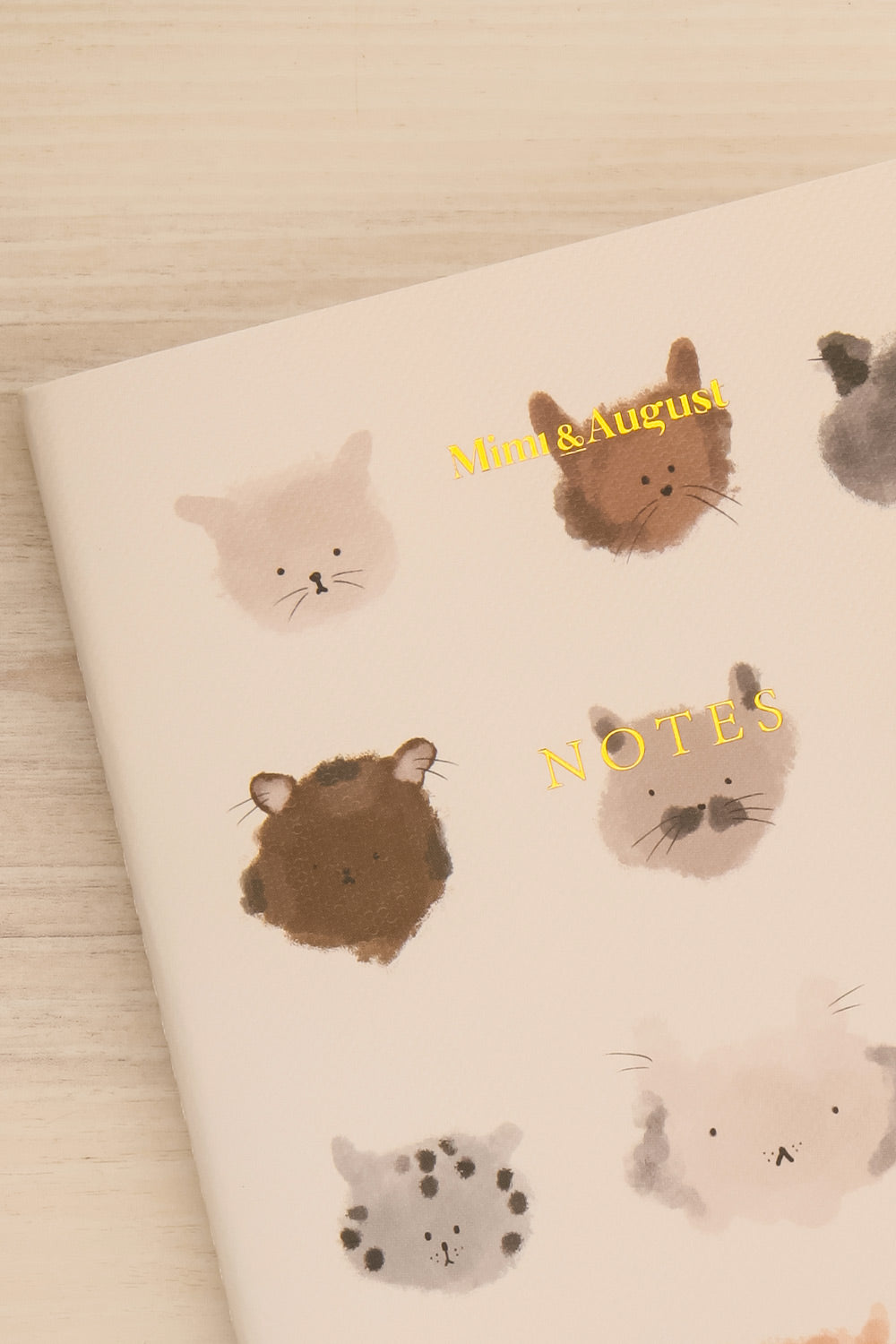 Purrfect Notebook | Maison garçonne close-up