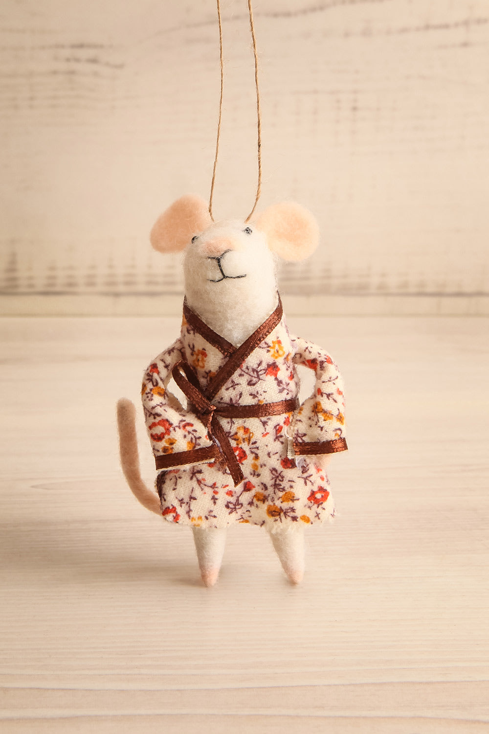 Pyjama Mouse Holiday Ornament | Maison garçonne patty