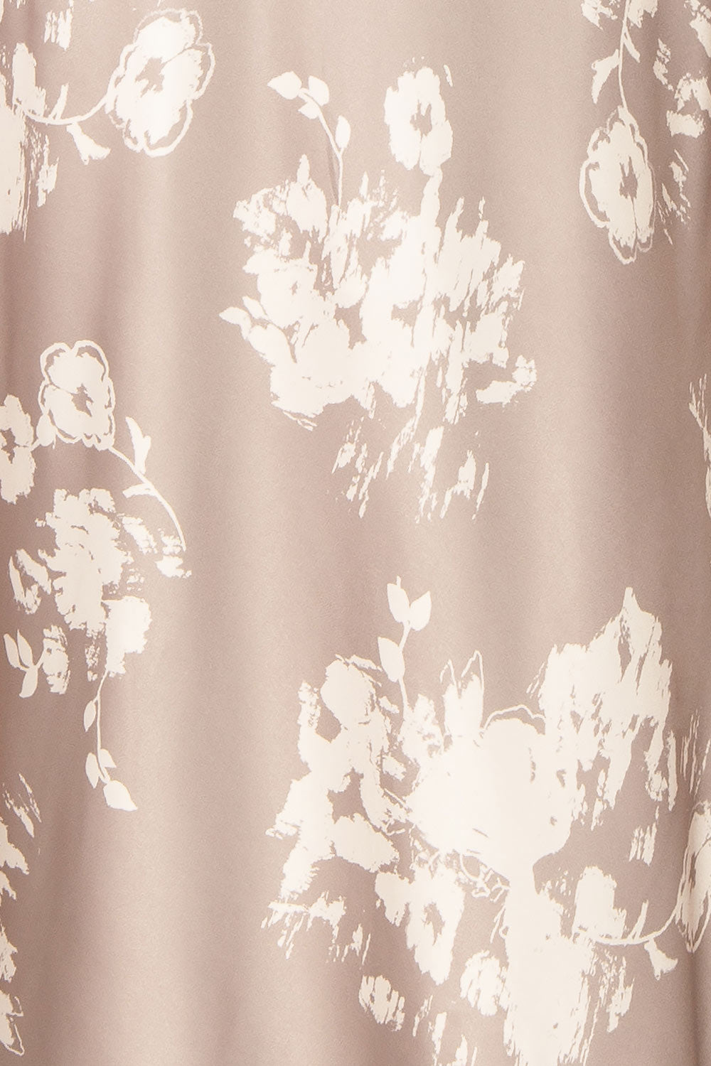 Quovadine Floral Satin Dress w/ Open-Back | Boutique 1861 texture