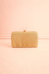 Raje Gold Sparkly Evening Clutch | Boutique 1861 front view