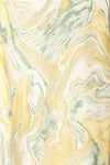 Reims Green Marble Pattern Midi Dress | La petite garçonne texture