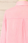 Remington Pink Long Translucent Shirt | La petite garçonne back