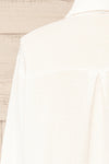 Remington White Long Translucent Shirt | La petite garçonne back