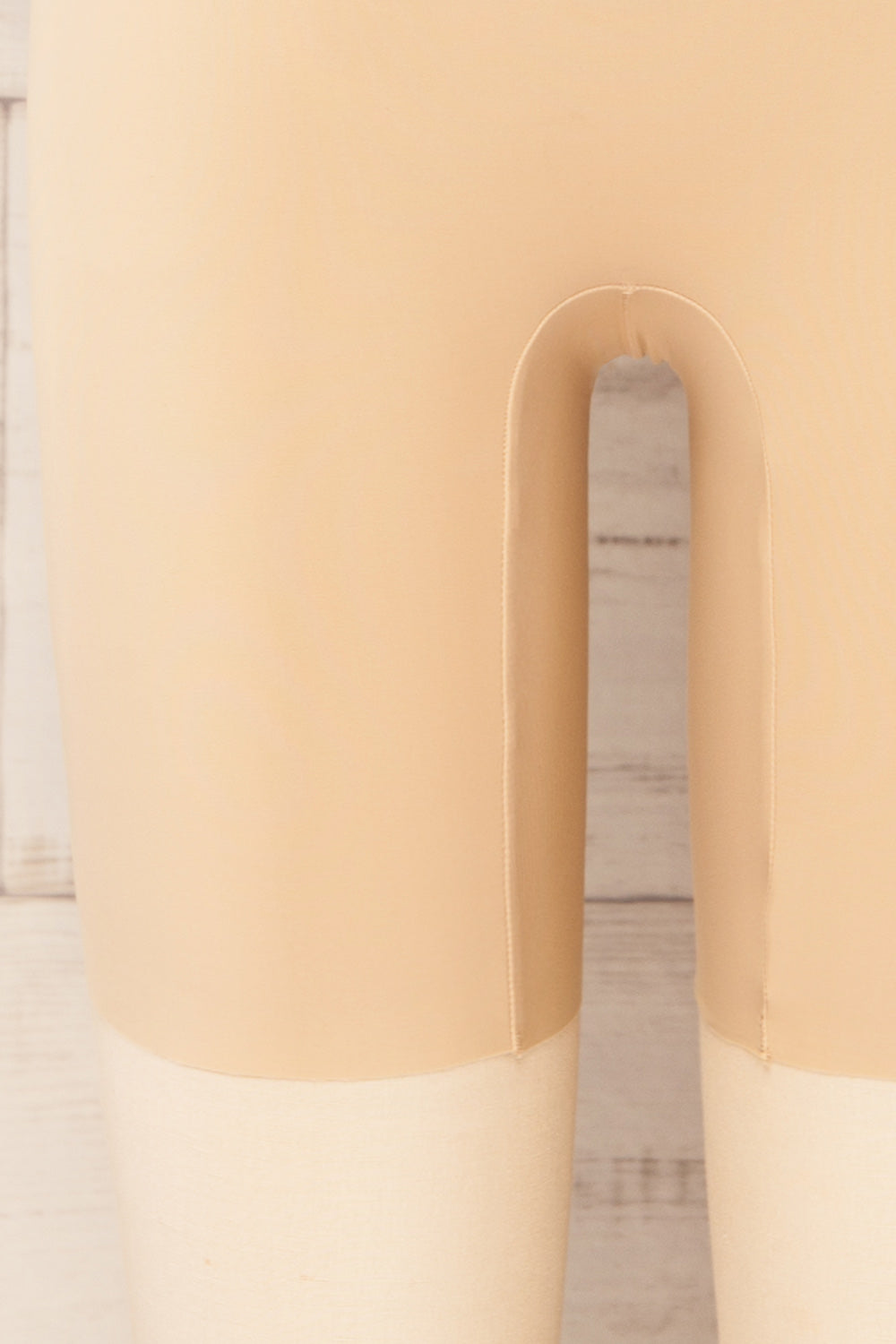 Rhys Beige Slip Shorts  | La petite garçonne bottom