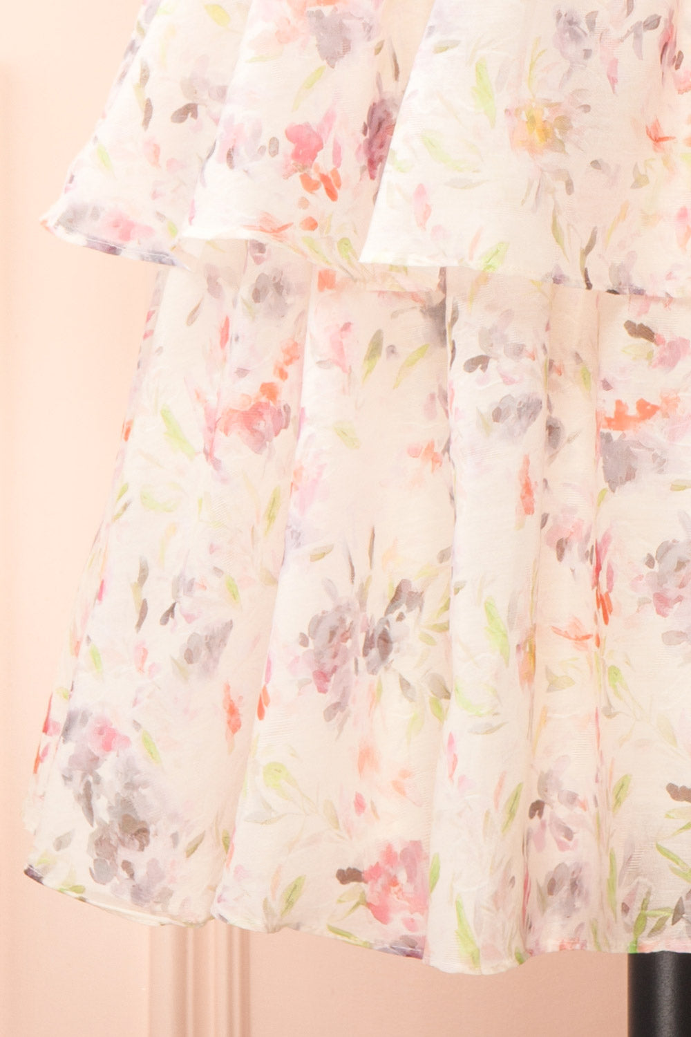 Ripley Short Floral Organza Dress | Boutique 1861 bottom