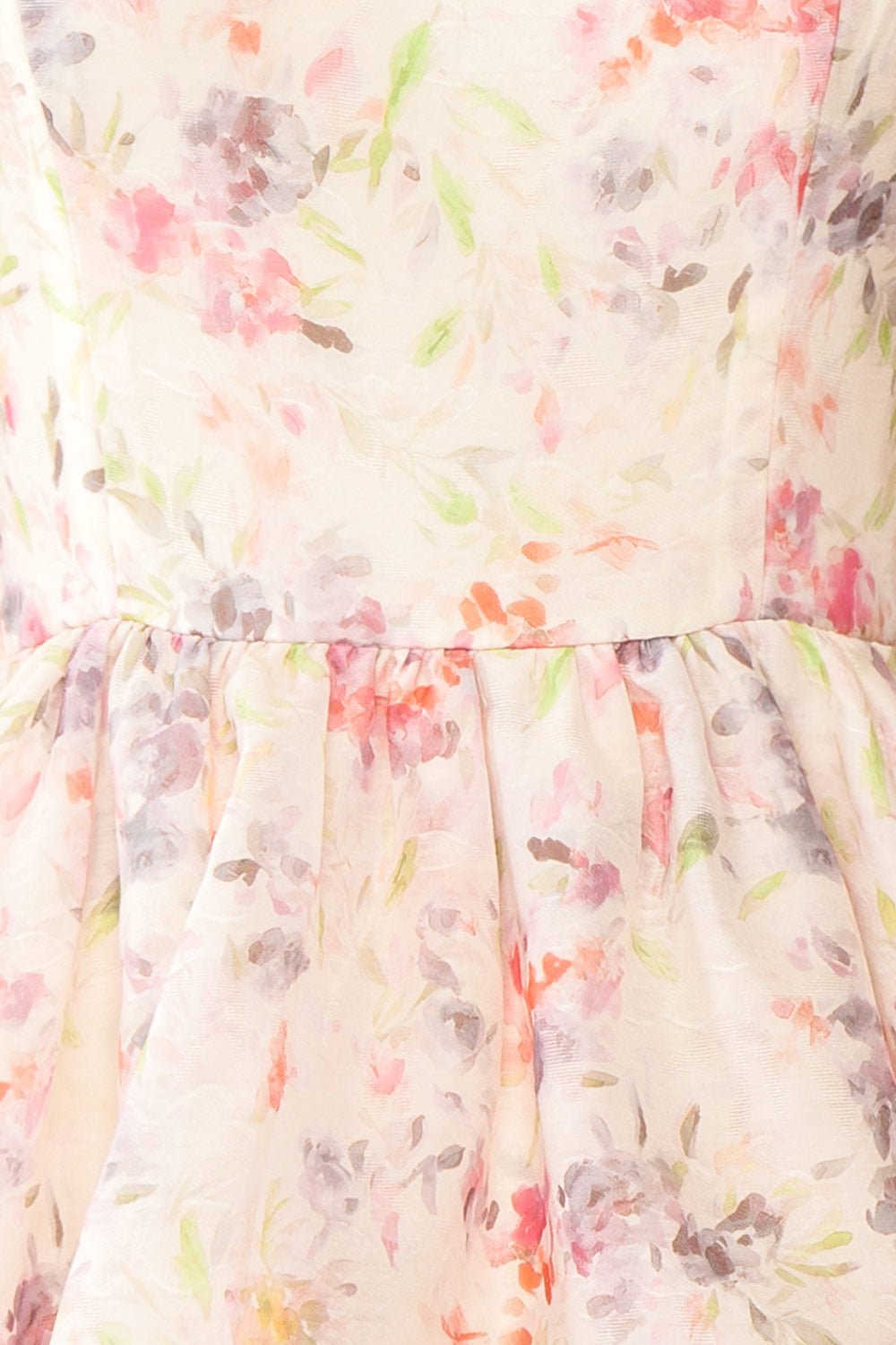Ripley Short Floral Organza Dress | Boutique 1861 fabric