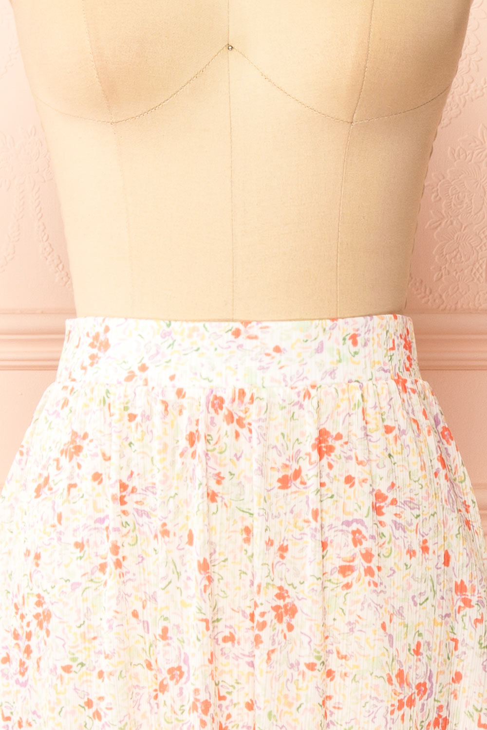 Robin Midi Floral Skirt | Boutique 1861  front