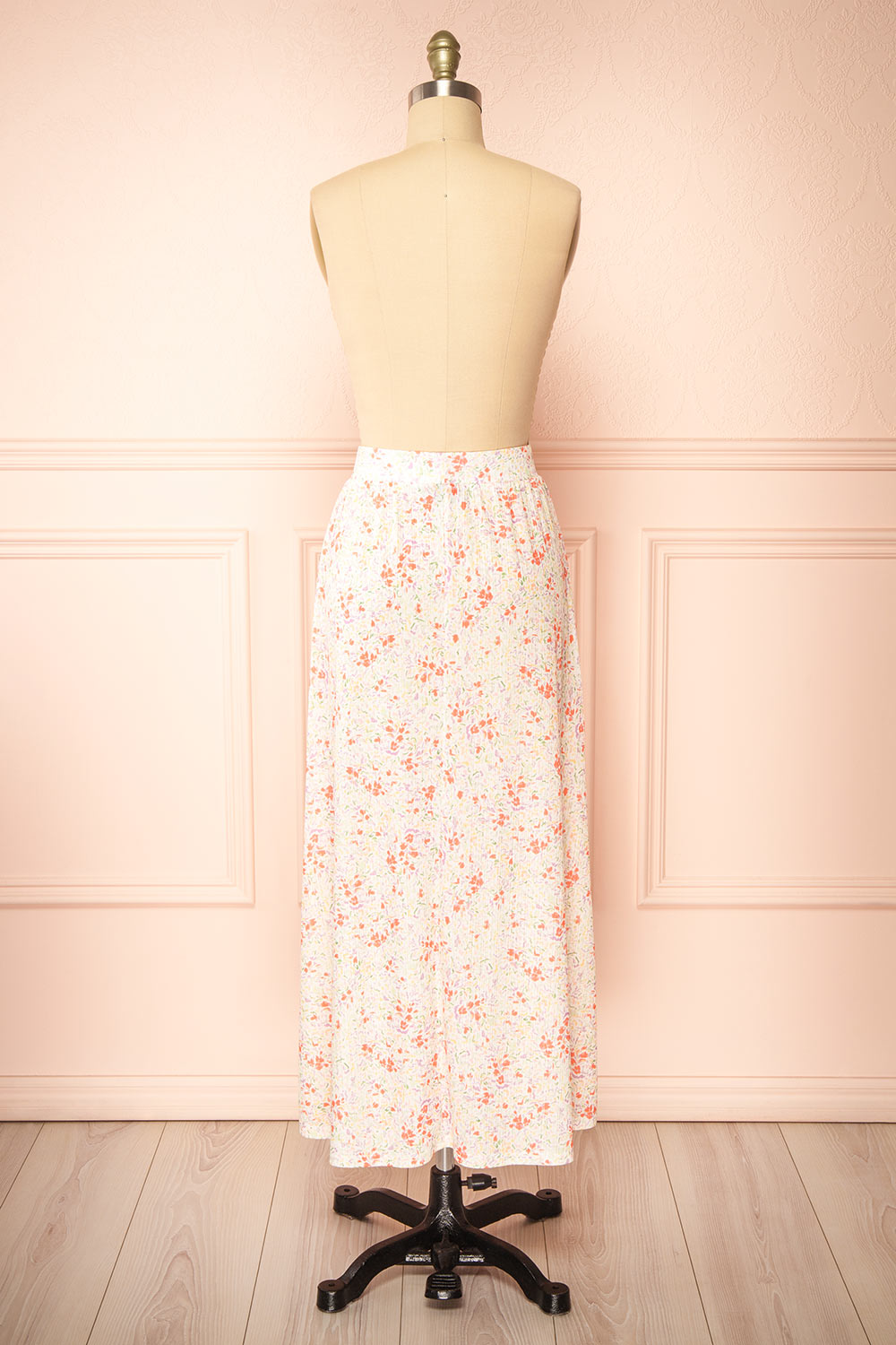 Robin Midi Floral Skirt | Boutique 1861  back view