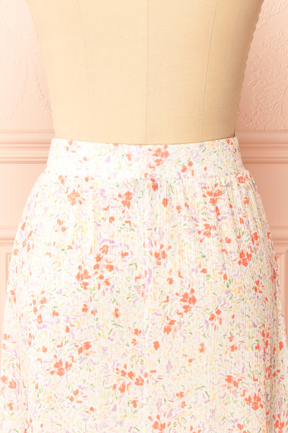 Robin Midi Floral Skirt | Boutique 1861  back