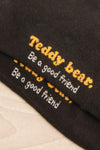 Rocky Crew Socks w/ Fuzzy Teddy Bear Detail | Boutique 1861 details
