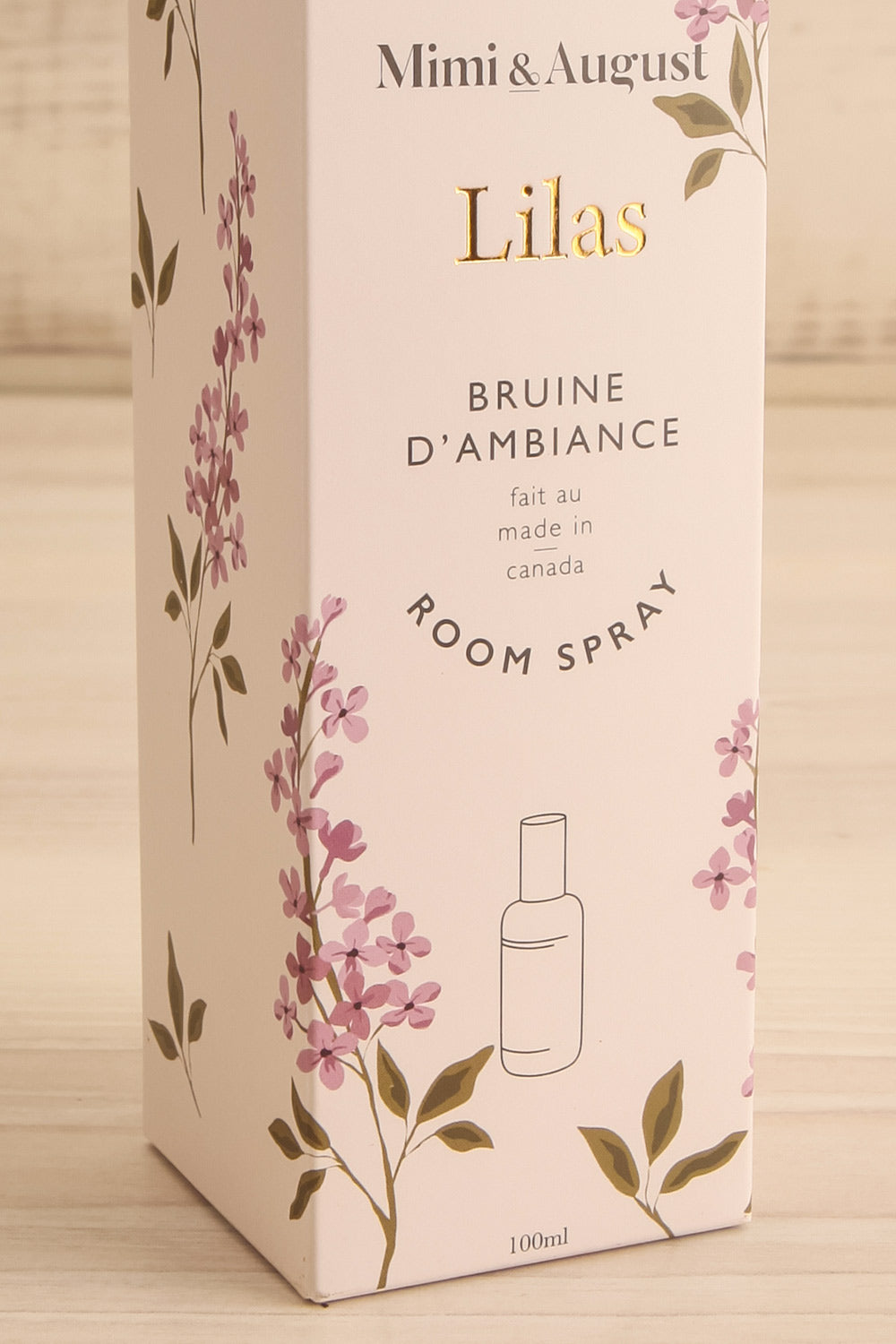 Lilac Room Spray | Maison garçonne box close-up