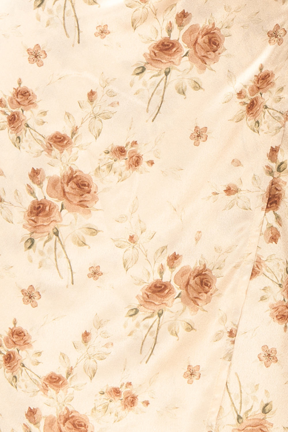 Rossy Cowl Neck Floral Midi Dress | Boutique 1861 fabric