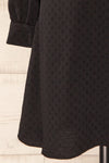 Rotherham Black Short A-line Dress w/ Long Sleeves | La petite garçonne sleeve