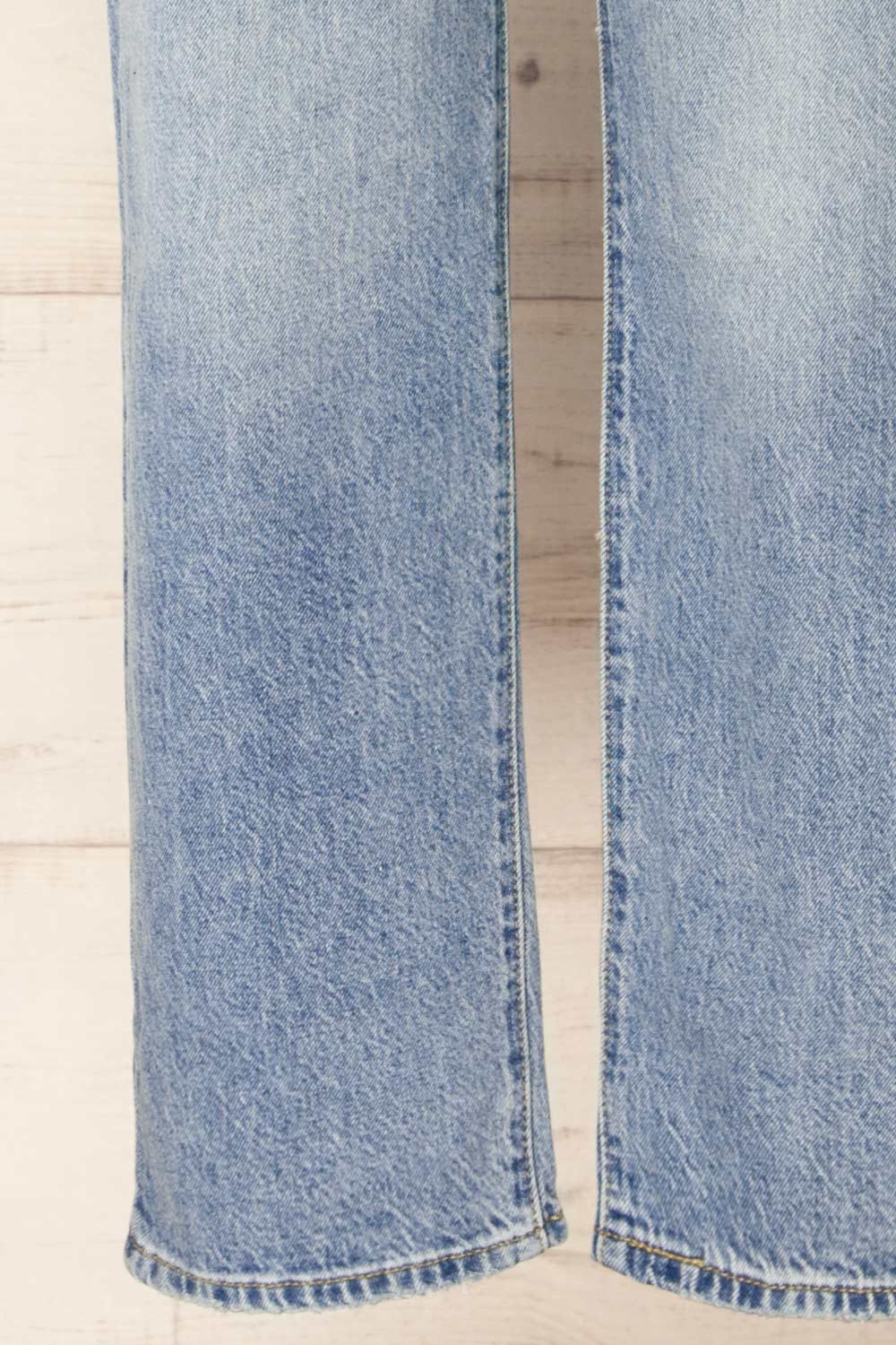 Rovereto Mid-Rise Blue Denim Pants | La petite garçonne bottom