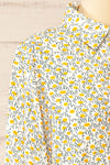 Rudyard Daisy Print Button-Up Shirt | La petite garçonne side