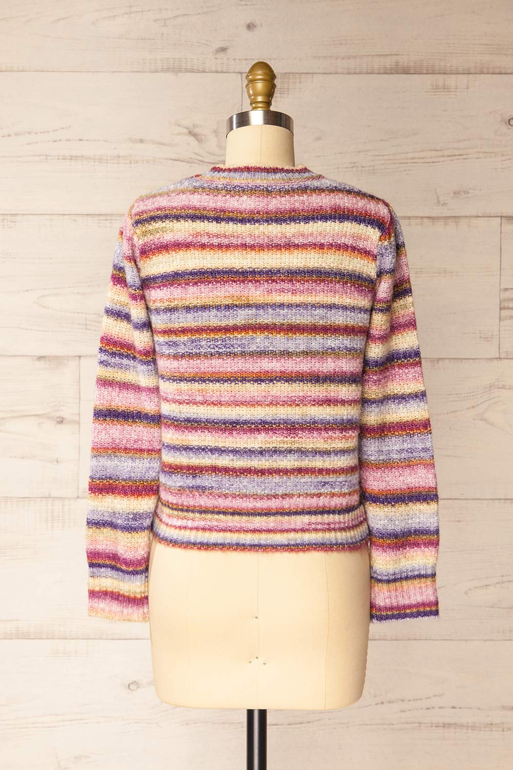 Samfya Short Colorful Sweater | La petite garçonne back view