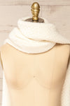 Samsun White Thick Soft Knit Scarf | La petite garçonne