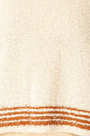 Sarlat Fuzzy Knit Striped Sweater | La petite garçonne fabric