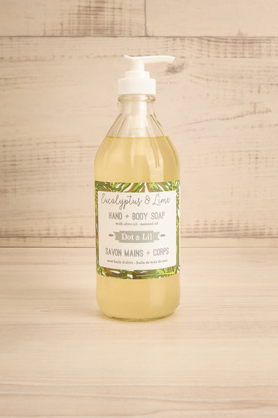 Eucalyptus & Lime Liquid Hand + Body Soap | Maison garçonne