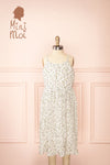 Sawol Mini Floral Midi Dress w/ Pleated Skirt | Boutique 1861 front view