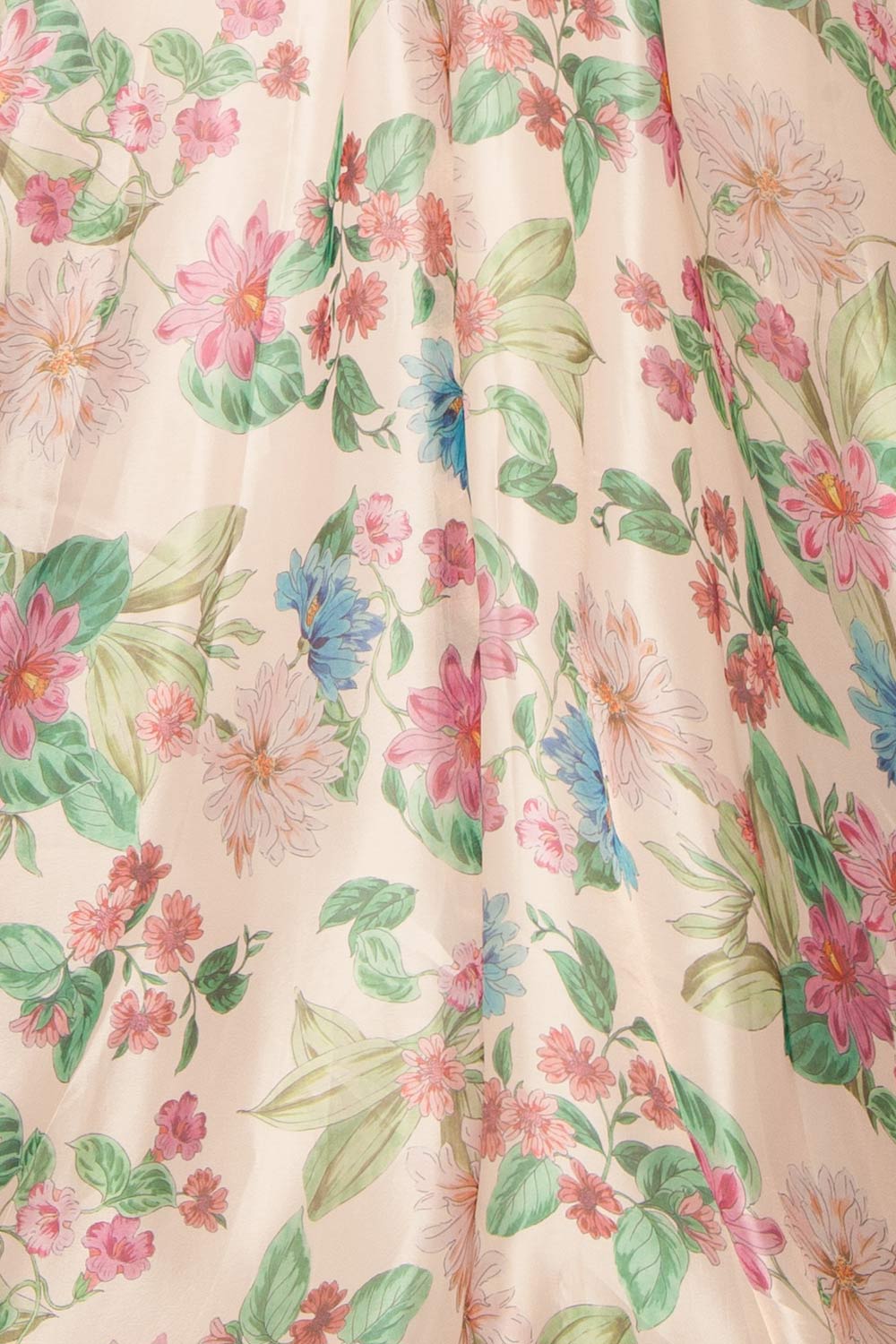 Scottie | Robe Corset Maxi Fleurie avec Bustier Drapé