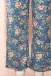Seba Rose Pattern Denim Overalls | Boutique 1861 bottom