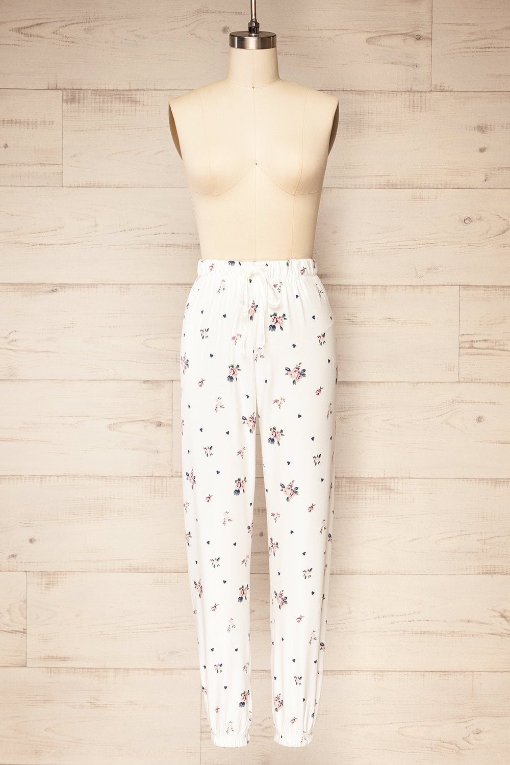 Set Brantford Floral White Loungewear Set | La petite garçonne pants