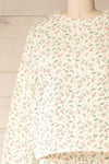 Set Corby Mistletoe Print Loungewear Set | Maison garçonne front close-up