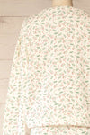 Set Corby Mistletoe Print Loungewear Set | Maison garçonne back close-up