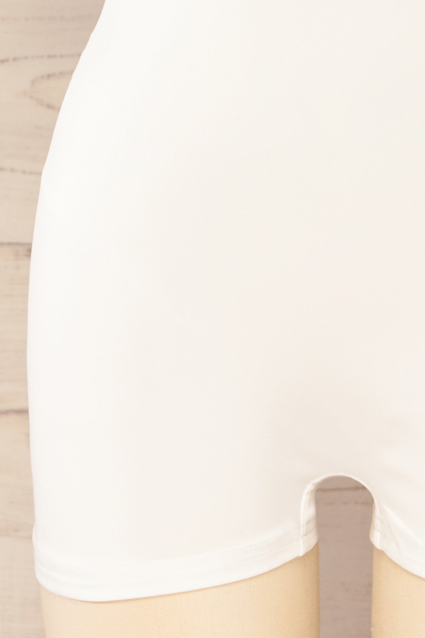 Sirsa Grey A-Line Mini Dress with Built-In Shorts | La petite garçonne shorts
