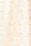Skileta Lace Short Ivory Dress w/ Batwing Sleeve | Boutique 1861  fabric