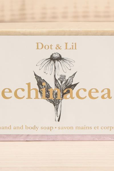 Echinacea Wildflower Soap | Maison garçonne close-up