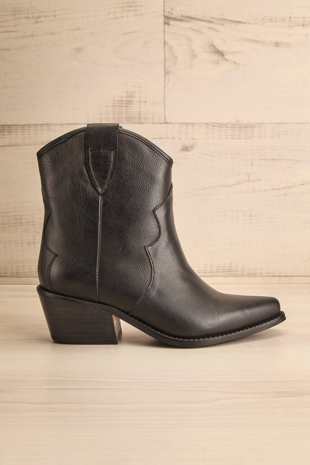  Socorro Mid-Calf Leather Cowboy Boots | La petite garçonne side view