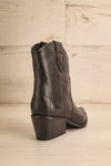 Socorro Mid-Calf Leather Cowboy Boots | La petite garçonne back view
