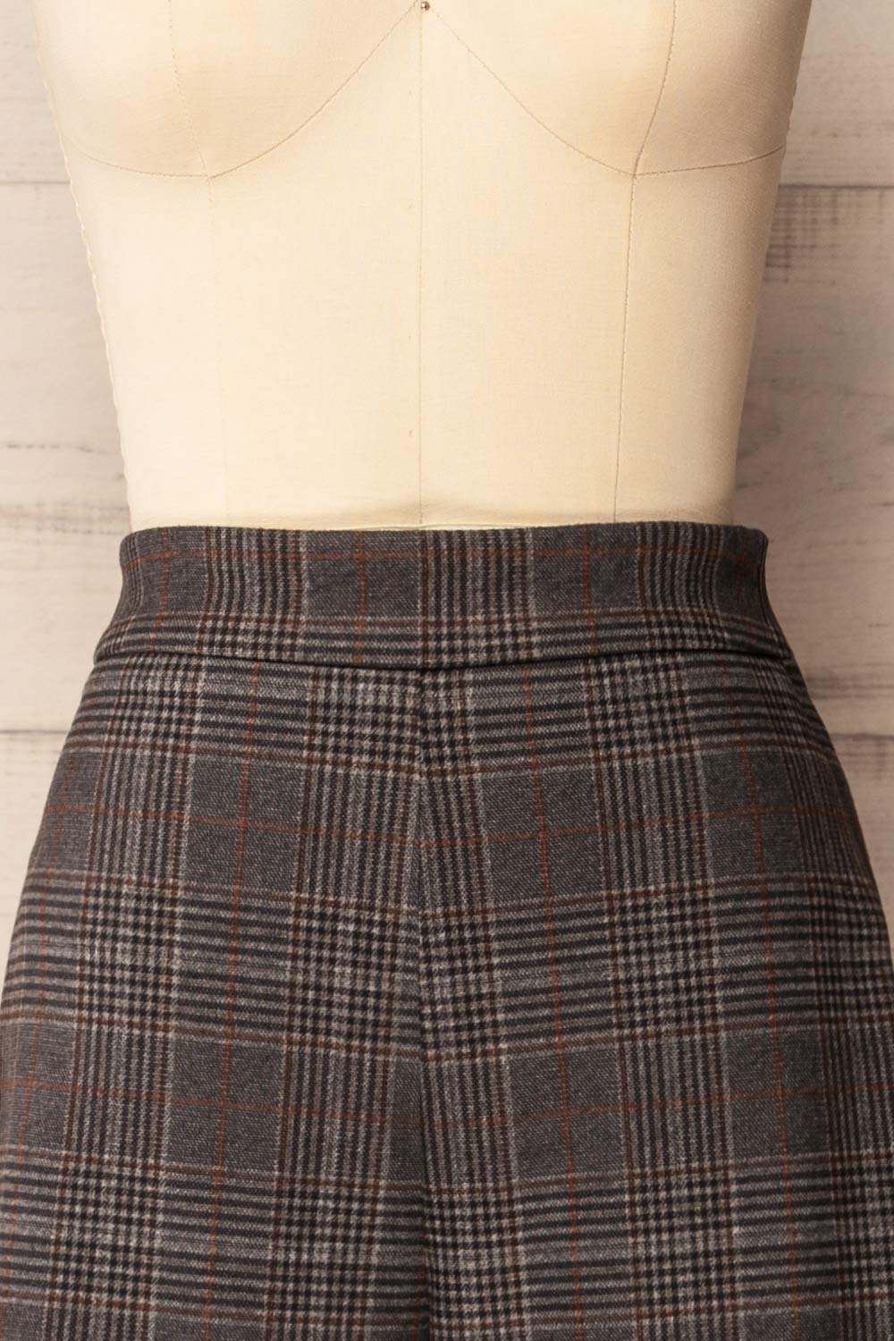 Sorrente Cropped Plaid Pants | La petite garçonne front