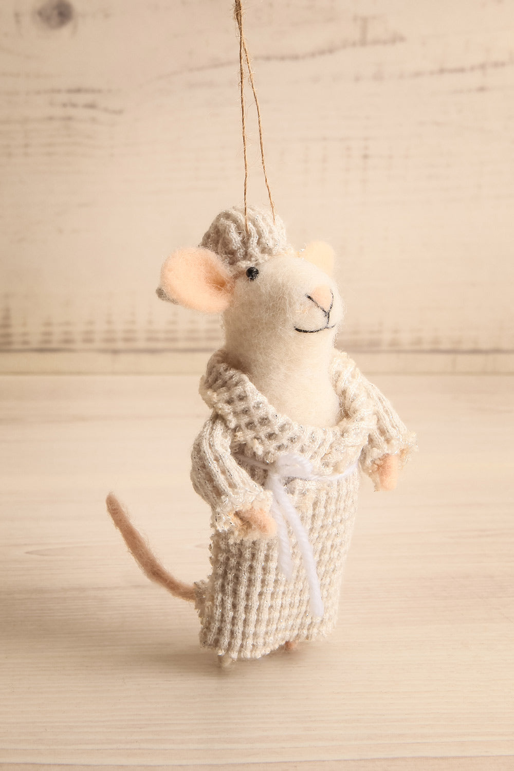 Pyjama Mouse Holiday Ornament | Maison garçonne stella
