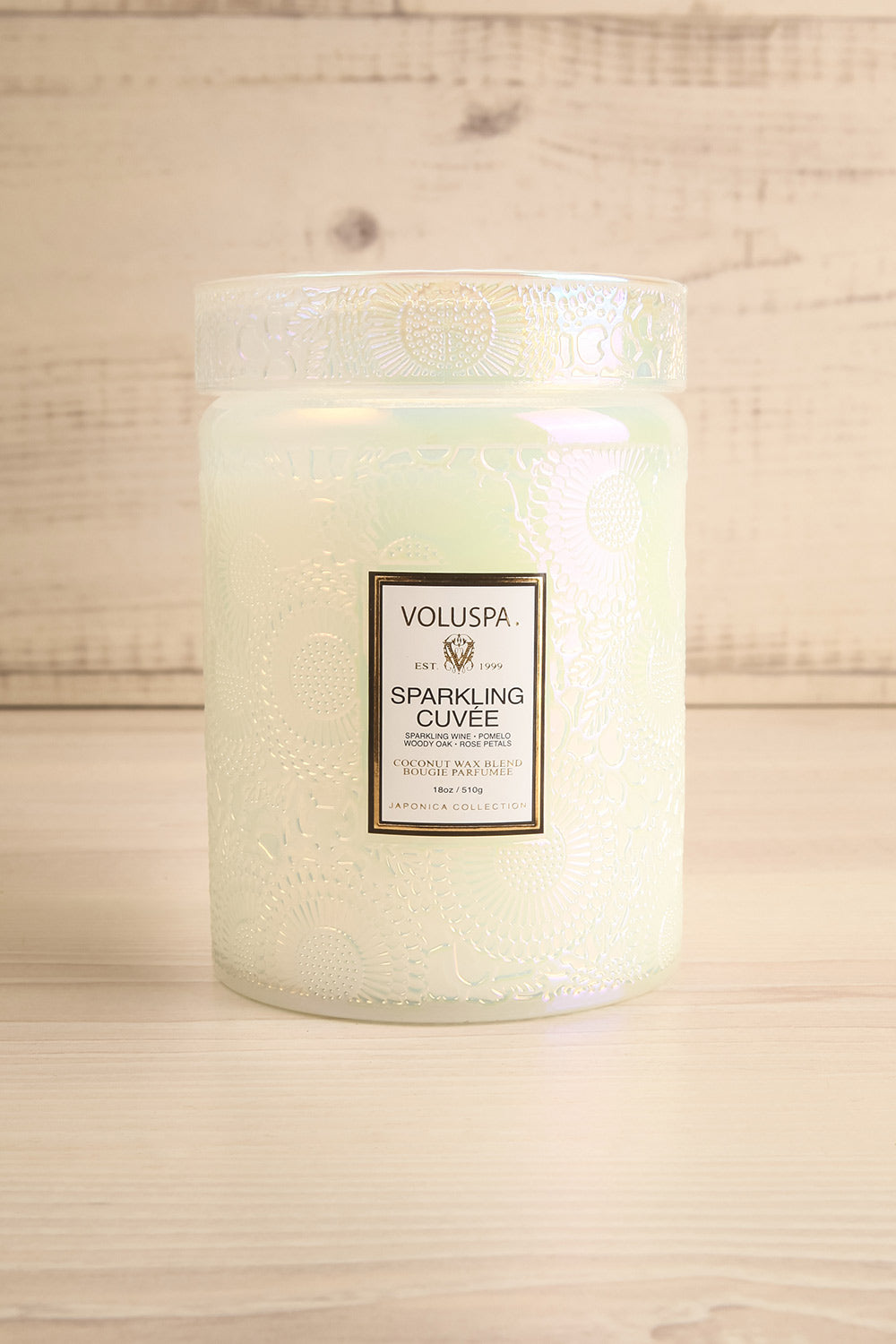 Sparkling Cuvee Large Jar Candle by Voluspa | Maison garçonne