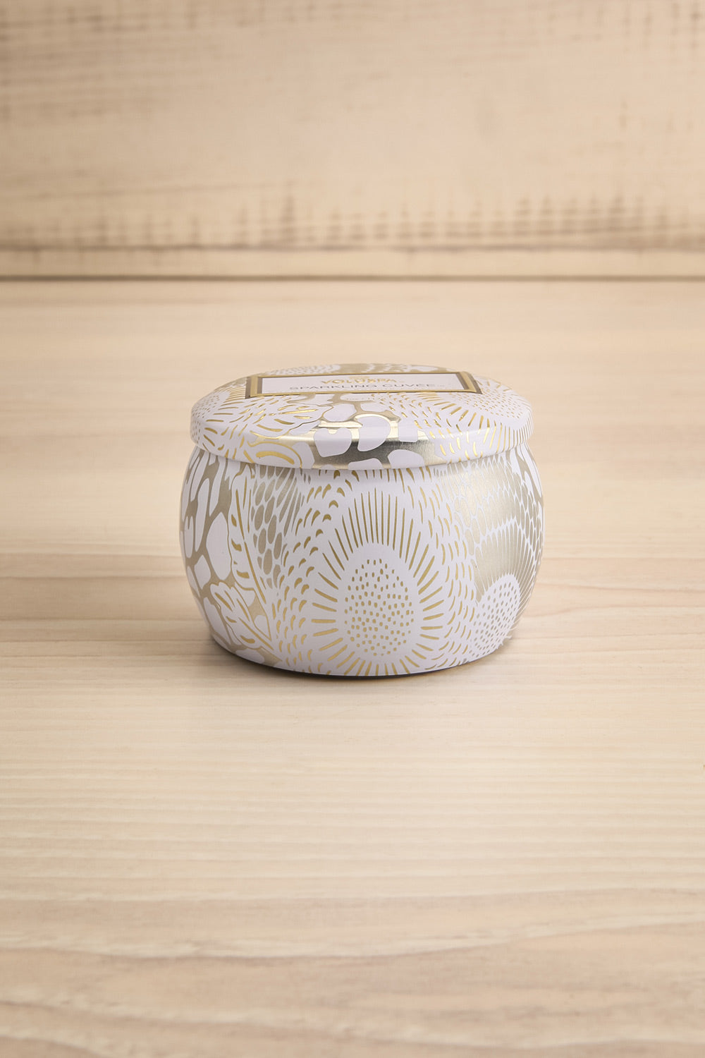 Sparkling Cuvée Mini Tin Candle by Voluspa | Maison garçonne