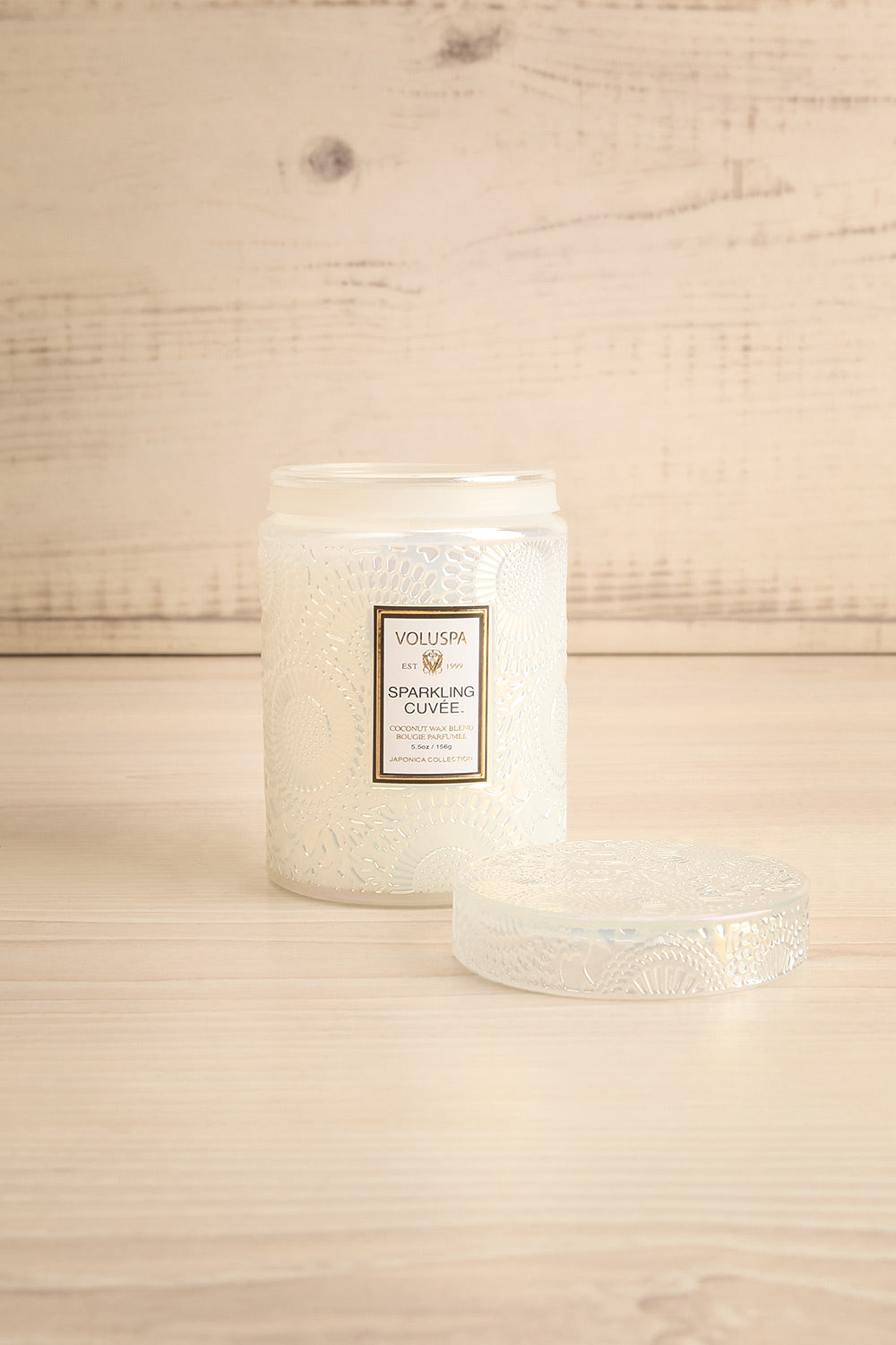 Sparkling Cuvée Small Jar Candle by Voluspa | Maison garçonne open view