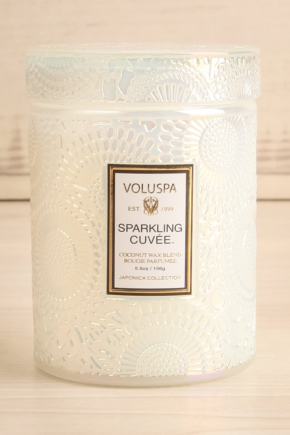 Sparkling Cuvée Small Jar Candle by Voluspa | Maison garçonne close-up