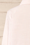 Stannard Long Pink Striped Shirt | La petite garçonne back