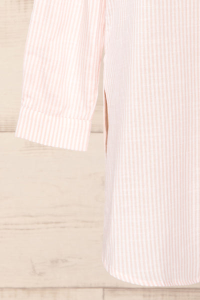Stannard Long Pink Striped Shirt | La petite garçonne bottom
