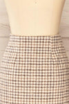 Stevenson Midi Tweed Pencil Skirt w/ Slit | La petite garçonne  back