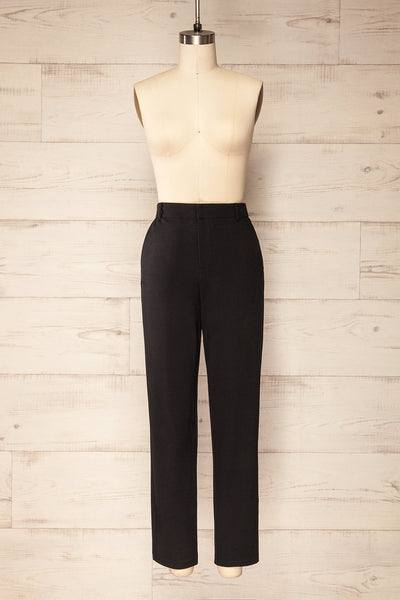 Cabo Grey Straight Leg High Waisted Tailored Pant – Beginning
