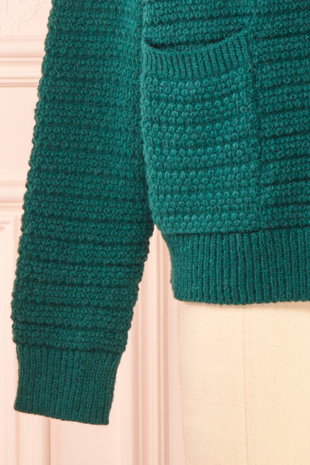 Suzie Green Oversized Knit Cardigan | Boutique 1861 bottom