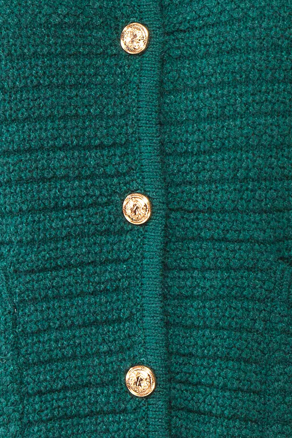 Suzie Green Oversized Knit Cardigan | Boutique 1861 fabric 